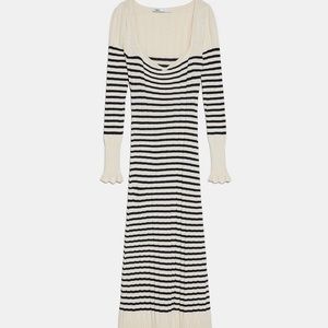NWT and sold out Zara striped sweater dress